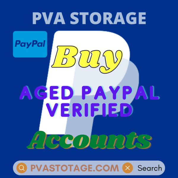 Aged PayPal Verified Accounts